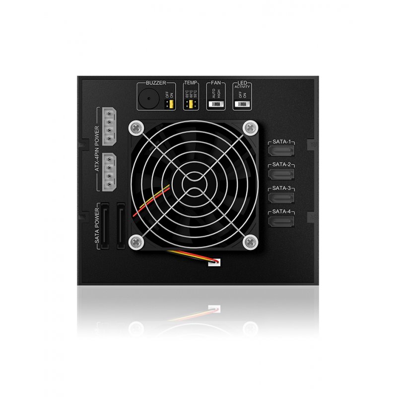 ICY BOX IB-564SSK 3x 5.25" Storage drive tray Black