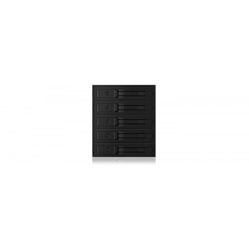 ICY BOX IB-565SSK 3x 5.25" Storage drive tray Black
