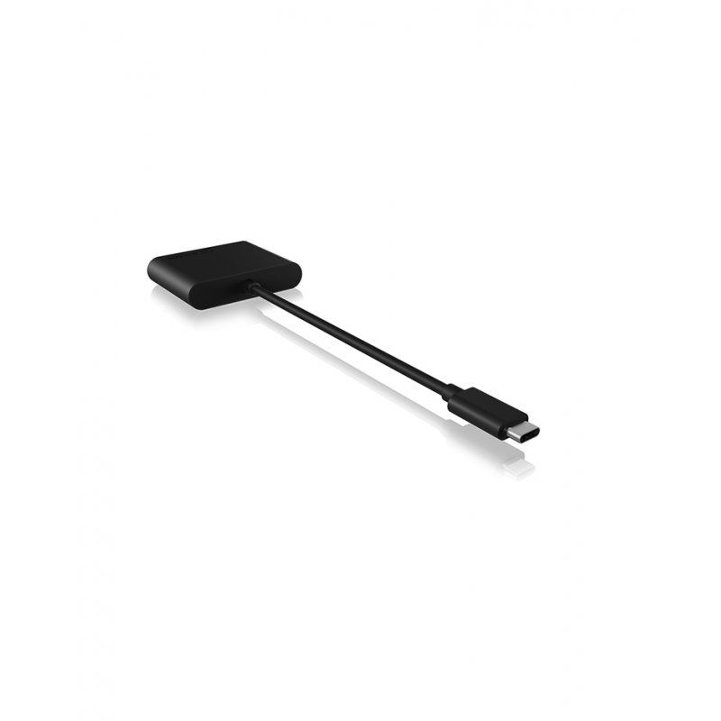ICY BOX IB-CR301-C3 lecteur de carte mémoire USB 3.2 Gen 1 (3.1 Gen 1) Type-C Noir