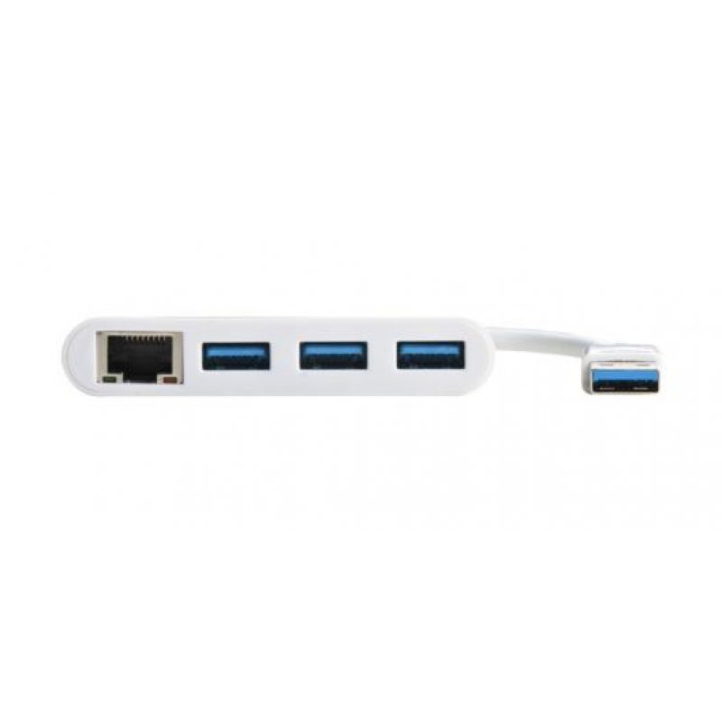 USB-A ADAPTER TO 3 USB-A+RJ45