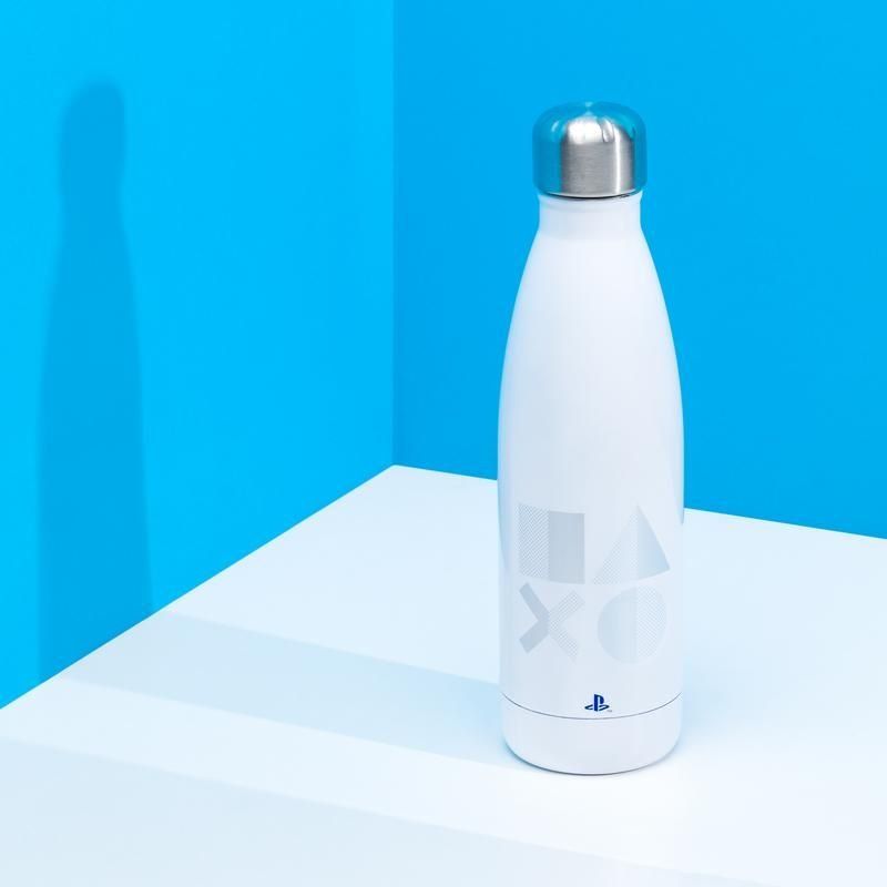 Paladone PS5 Utilisation quotidienne 500 ml Acier inoxydable Argent, Blanc