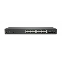 SonicWall SWS14-24 Managed L2 Gigabit Ethernet (10/100/1000) 1U Black