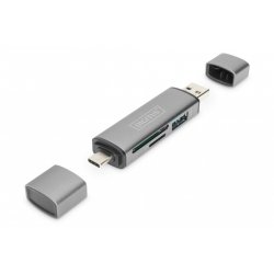 DIGITUS DA-70886 - Kartenleser - USB 3.0/USB-C