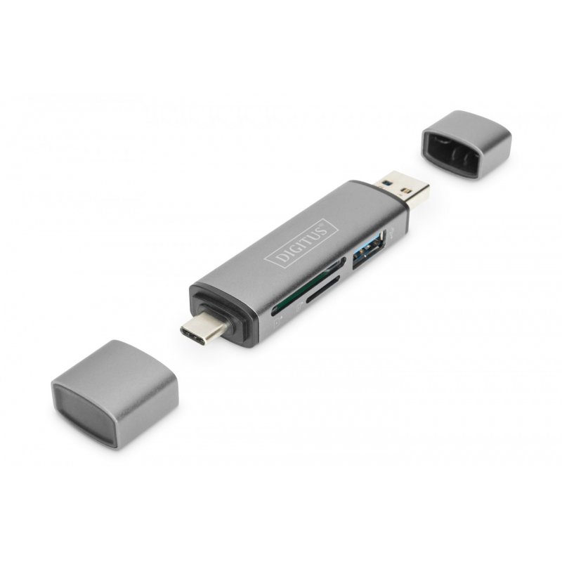 DIGITUS DA-70886 - Kartenleser - USB 3.0/USB-C