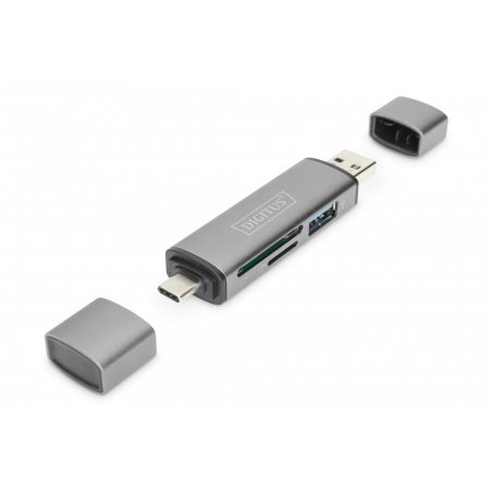 DIGITUS DA-70886 - Kartenleser - USB 3.0/USB-C