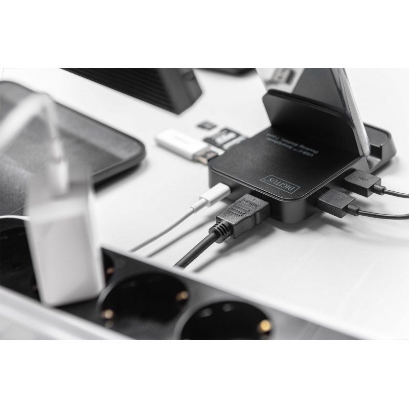 Digitus Station d'accueil pour smartphone USB-C™, 7 ports
