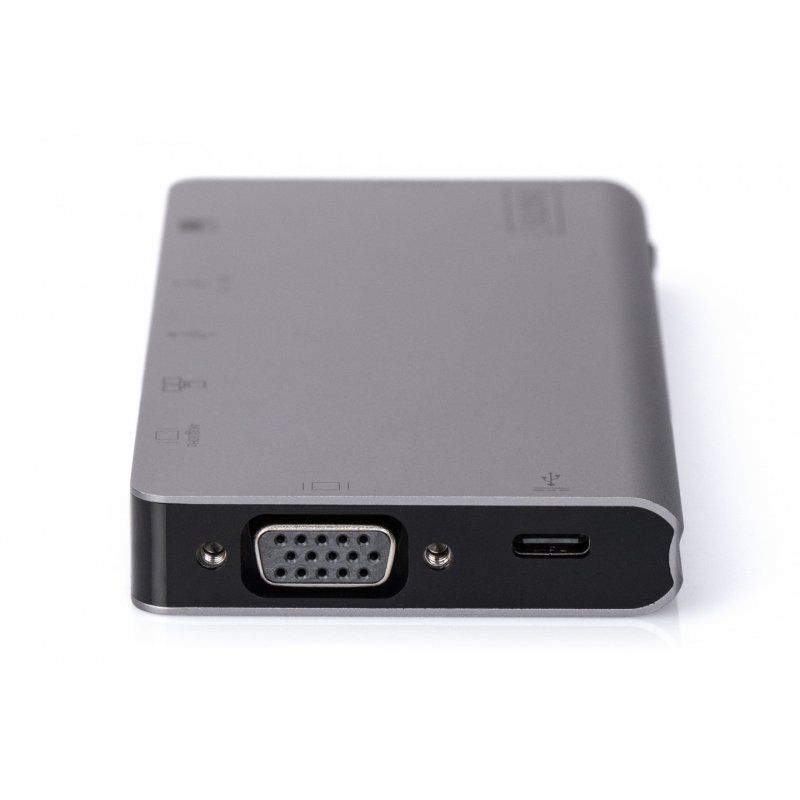 DIGITUS DA-70877 - Dockingstation - USB-C - VGA, HDMI - GigE