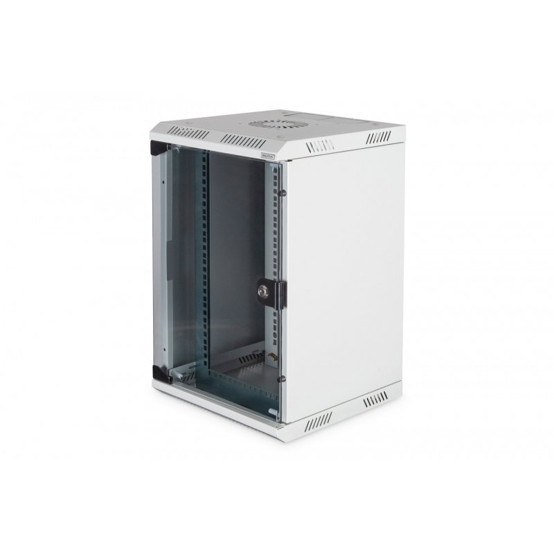 Digitus Combi Wall Mounting Cabinet 254 mm (10") and 482.6 (19") mm