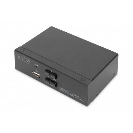DIGITUS DS-12870 - KVM-/Audio-/USB-Switch - 2 Anschlüsse