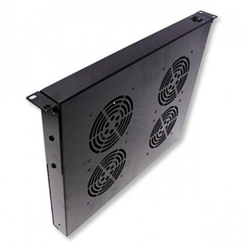 Techly I-CASE FAN-TC4 accessoire de racks Panneau ventilation