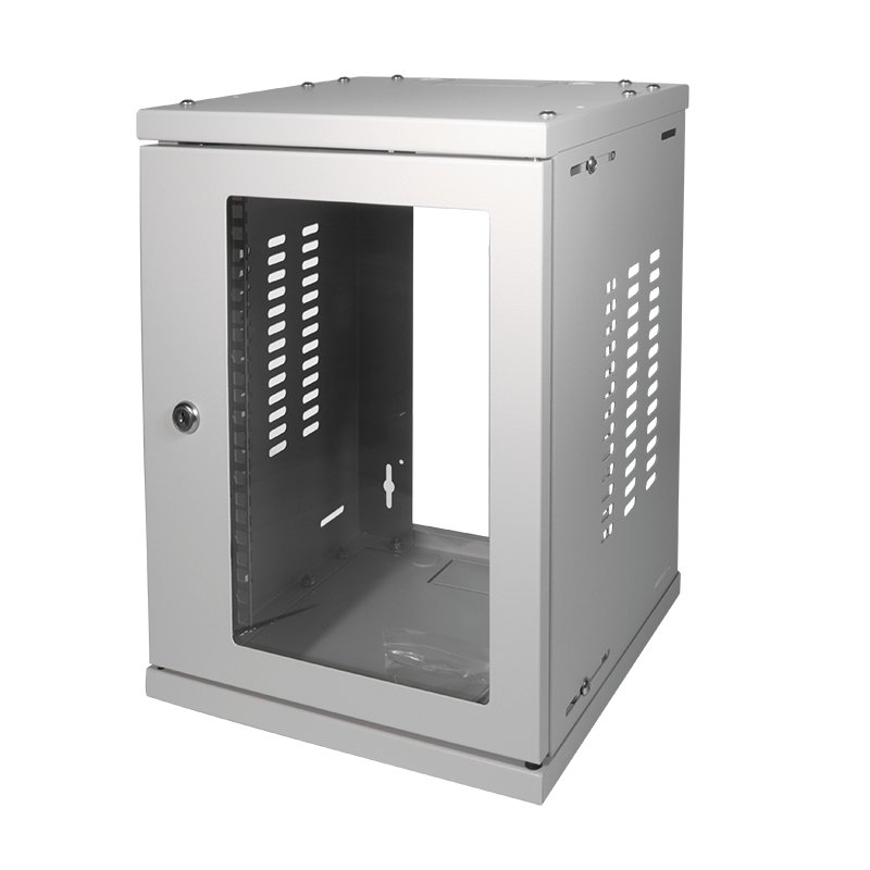 LogiLink W09Z33G étagère 8U Rack monté sur le mur Gris