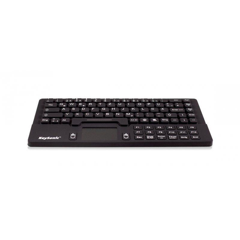 KeySonic KSK-5031IN keyboard USB QWERTZ German Black