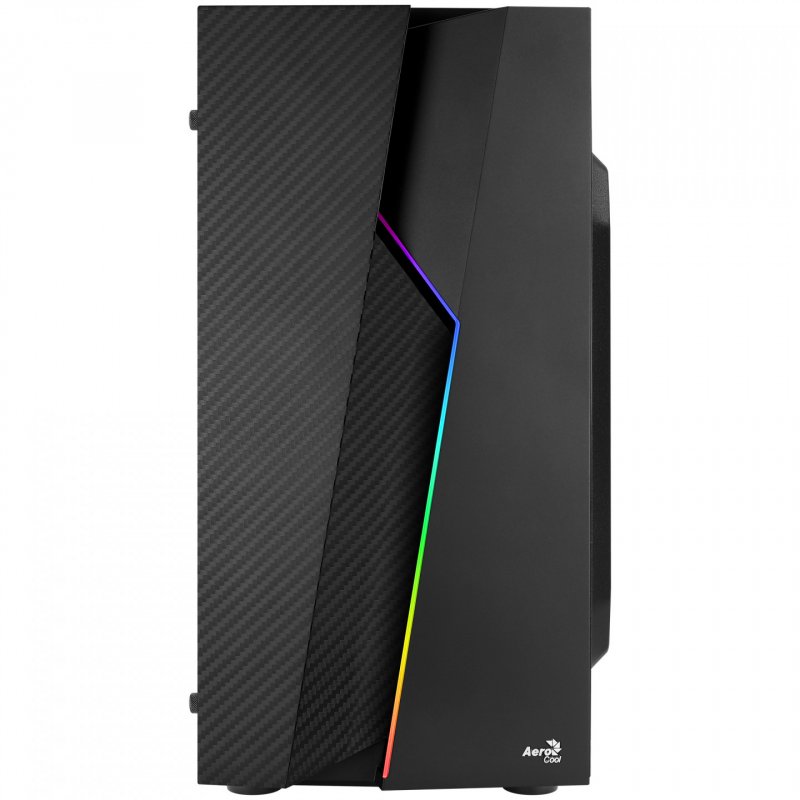 Boitier Mini Tour Micro ATX AeroCool compatible Bolt Mini RGB avec panneau vitré (Noir)