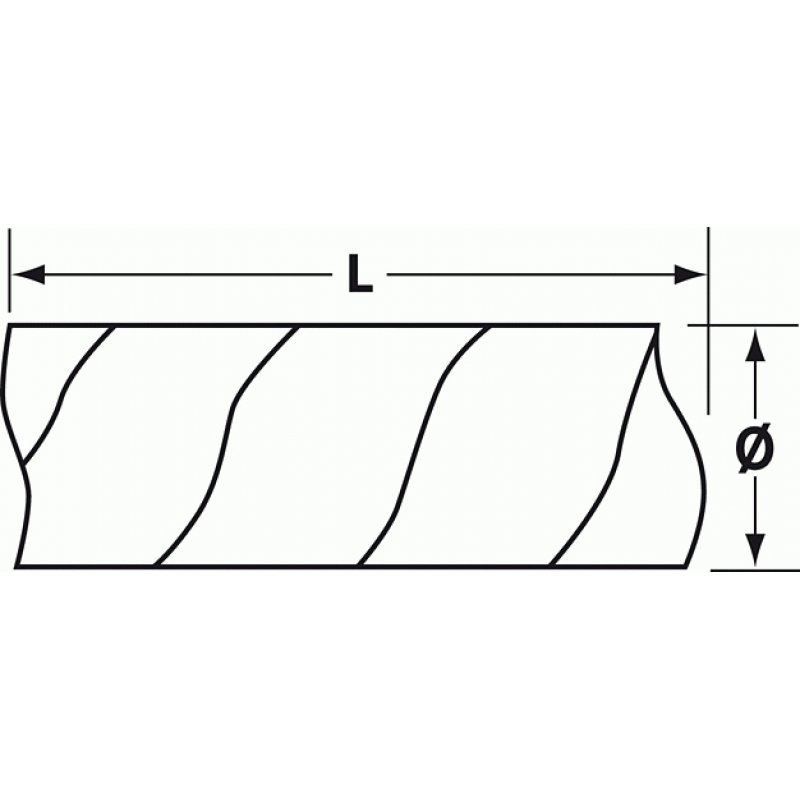 Gaîne Organisateur de câbles Brennenstuhl compatible 2,50m x 20mm avec outil de pose (Gris)