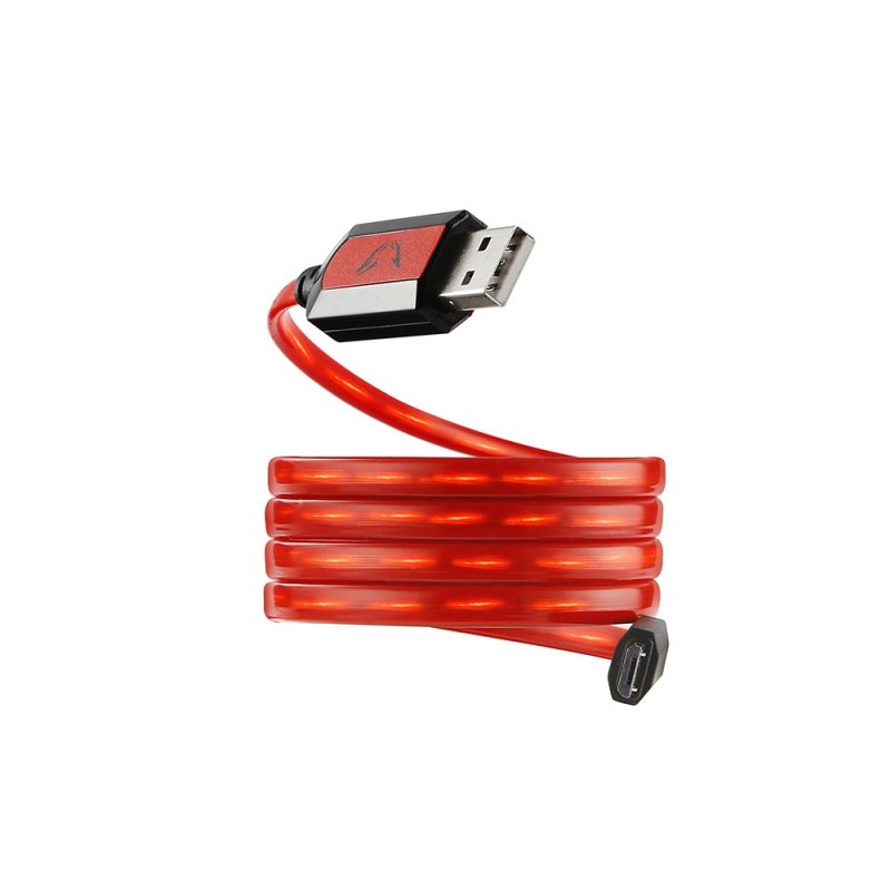 WE WEGUSBMICRO100 câble USB 1 m USB A Micro-USB B Rouge, Noir