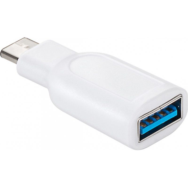 Goobay USB-C Adapter USB 3.0 A Blanc