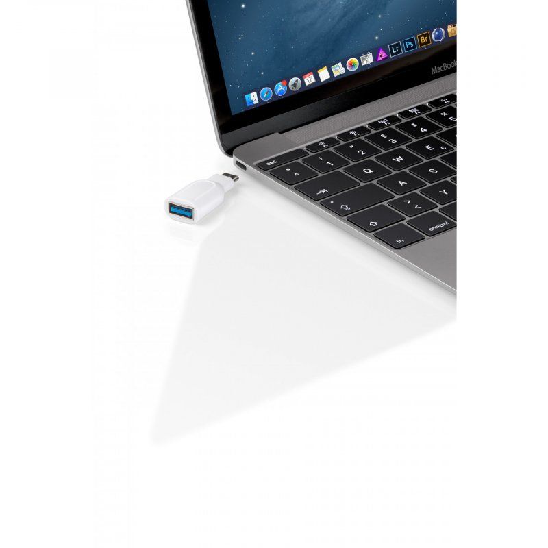 Goobay USB-C Adapter USB 3.0 A Blanc