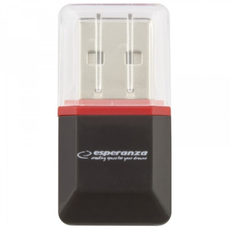 Lecteur de Cartes Micro-SD Esperanza compatible Externe USB 2.0