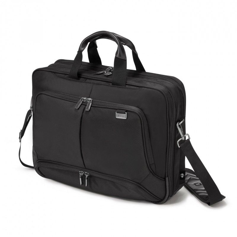 DICOTA Eco Top Traveller PRO sacoche d'ordinateurs portables 35,8 cm (14.1") Sac Toploader Noir