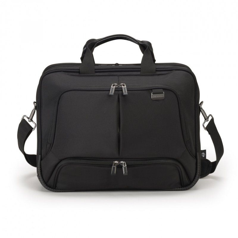DICOTA Eco Top Traveller PRO sacoche d'ordinateurs portables 35,8 cm (14.1") Sac Toploader Noir