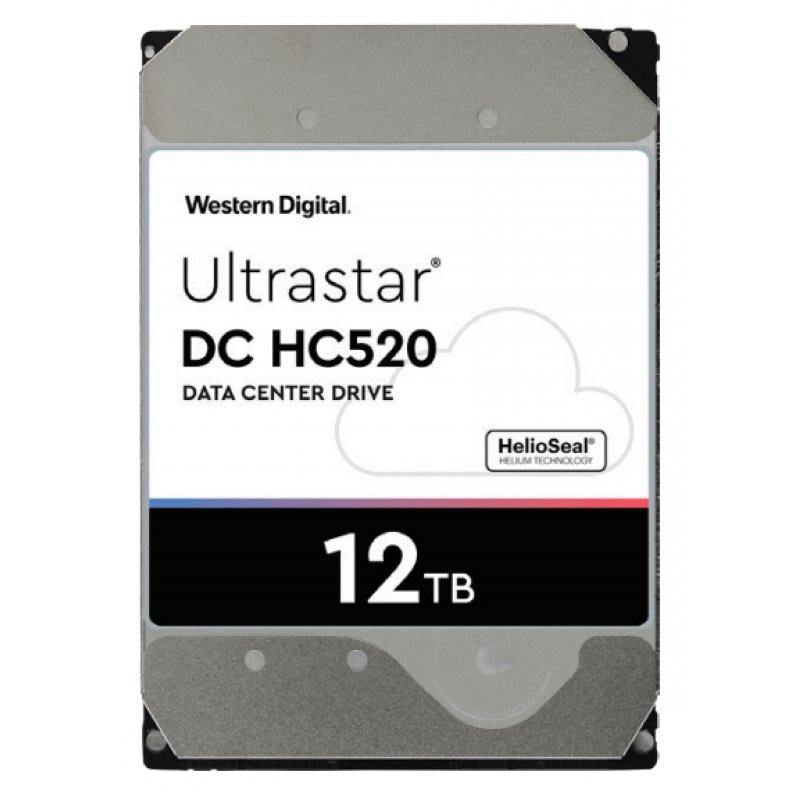 Western Digital Ultrastar DC HC520 12TB 3.5" Serial ATA III