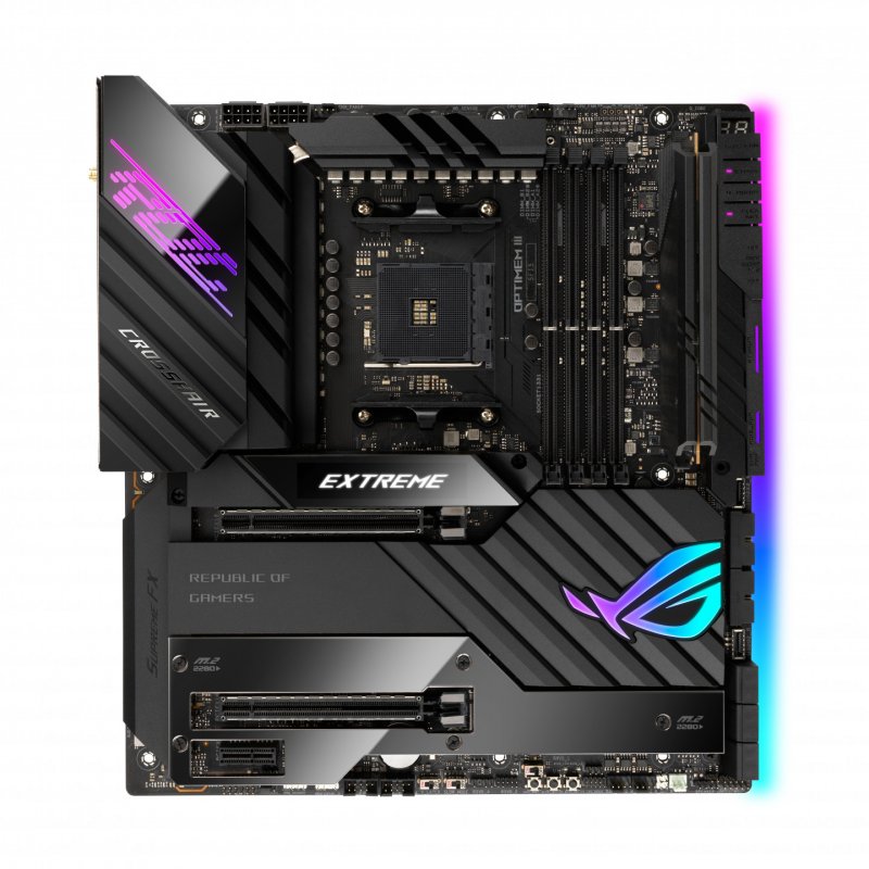 ASUS ROG Crosshair VIII Extreme AMD X570 Emplacement AM4 ATX étendu