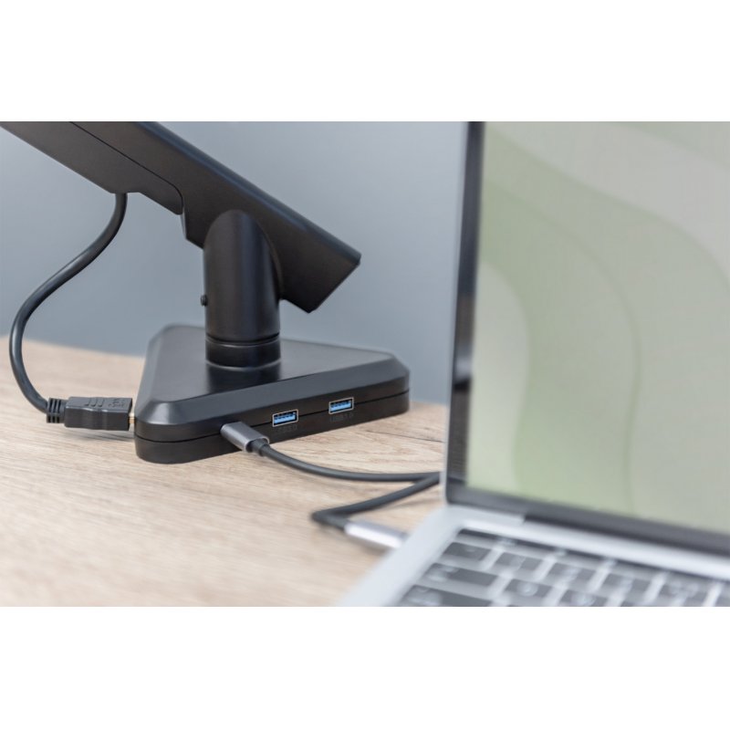 Digitus DA-90405 support d'écran plat pour bureau 81,3 cm (32") Noir