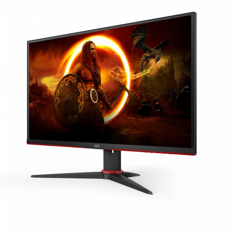 AOC 27G2SAE/BK écran plat de PC 68,6 cm (27") 1920 x 1080 pixels Full HD LED Noir, Rouge