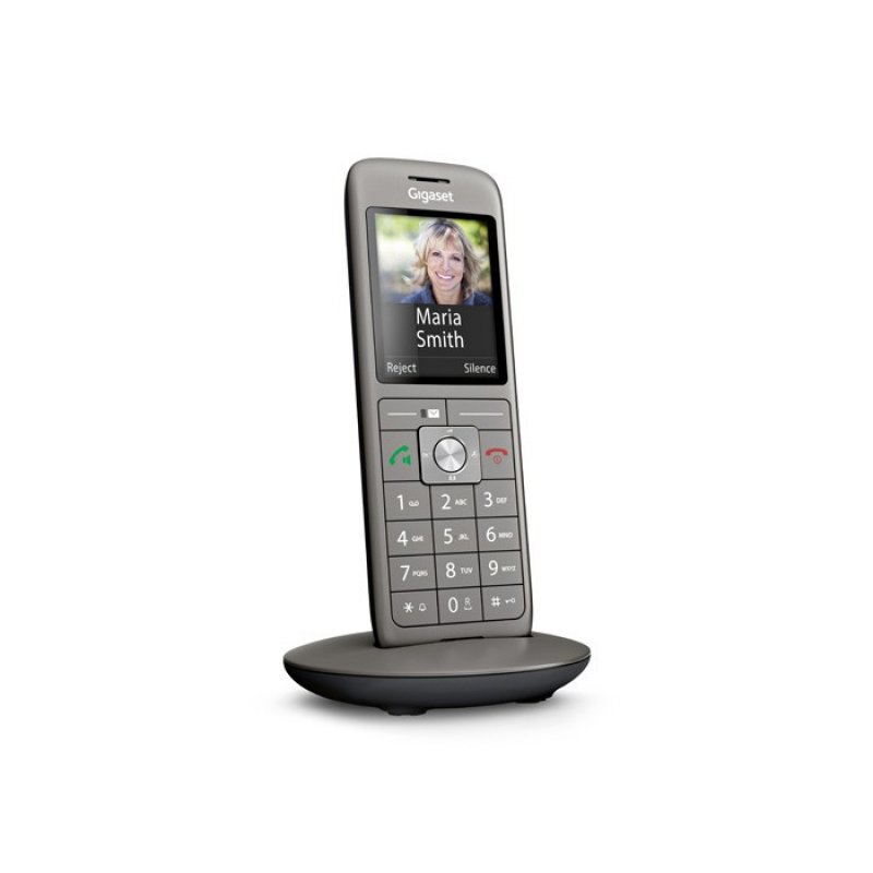 Gigaset CL660HX Analog/DECT telephone Caller ID Anthracite