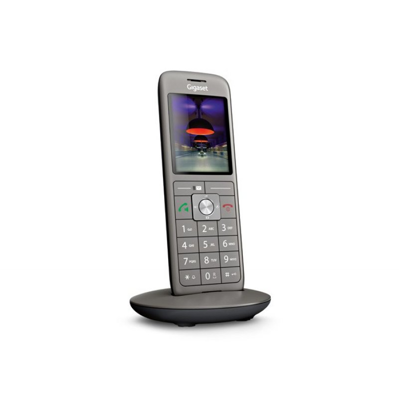 Gigaset CL660HX Analog/DECT telephone Caller ID Anthracite