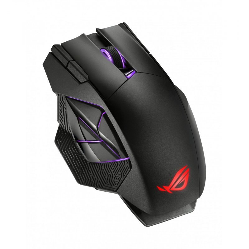 ASUS ROG Spatha X mouse Right-hand RF Wireless + USB Type-A Optical 19000 DPI