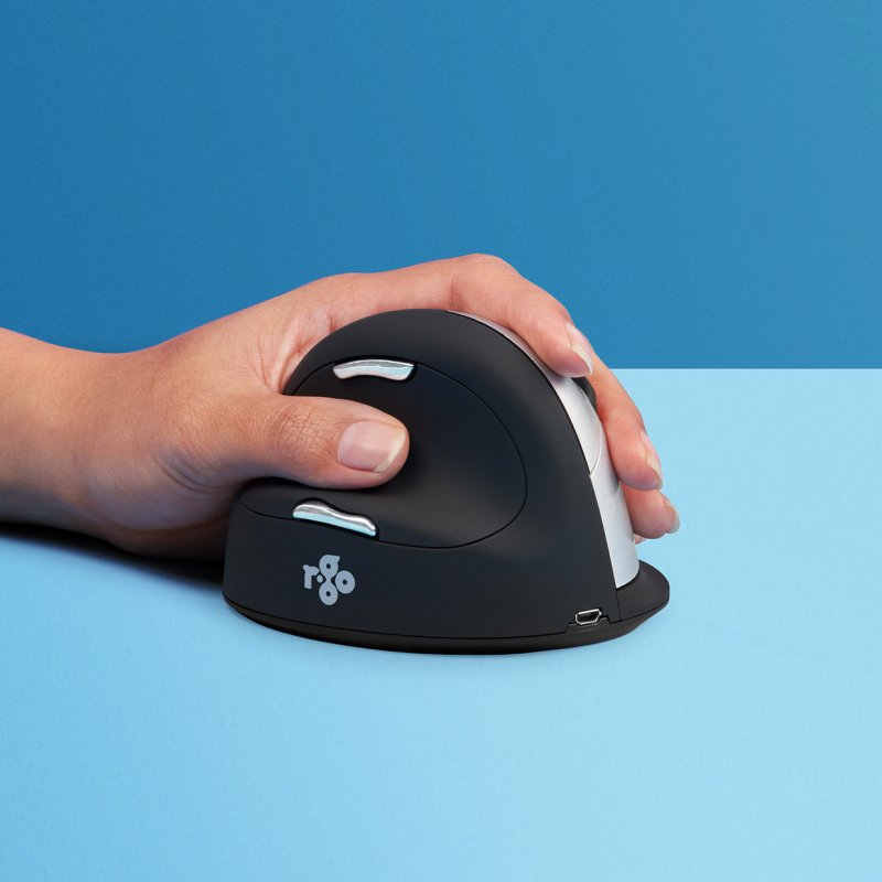 ERGONOMIC MOUSE LARGE HAND OVER185MM LEFT-HANDED WRLS