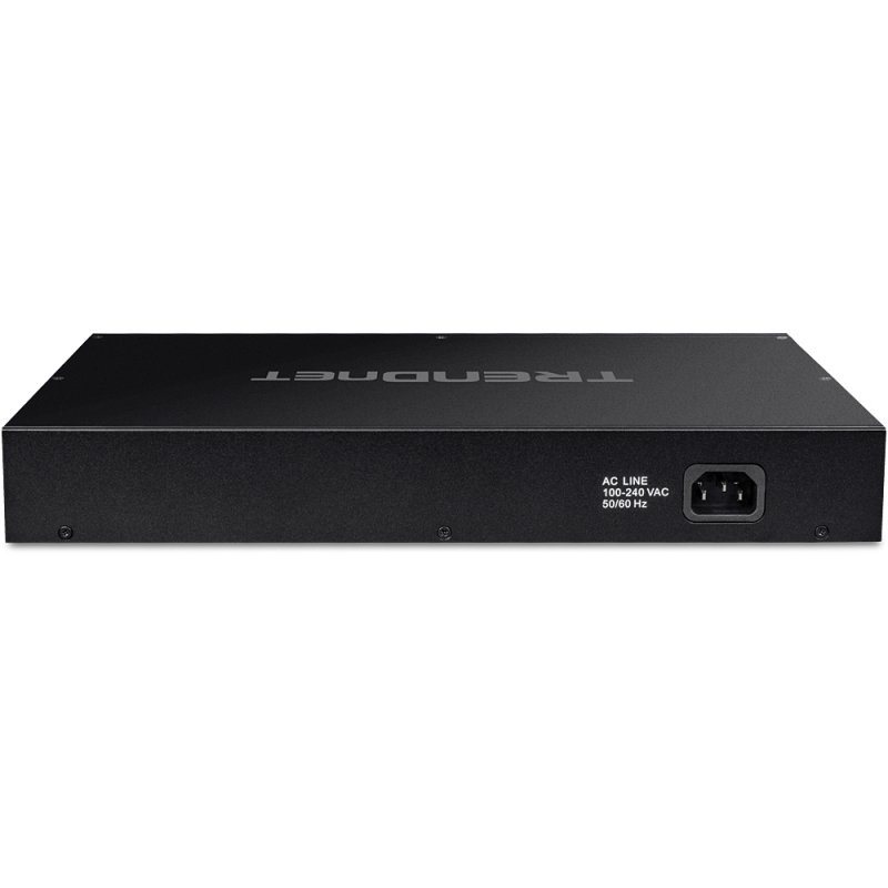 Trendnet TPE-BG102G network switch Unmanaged Gigabit Ethernet (10/100/1000) Power over Ethernet (PoE) 1U Black
