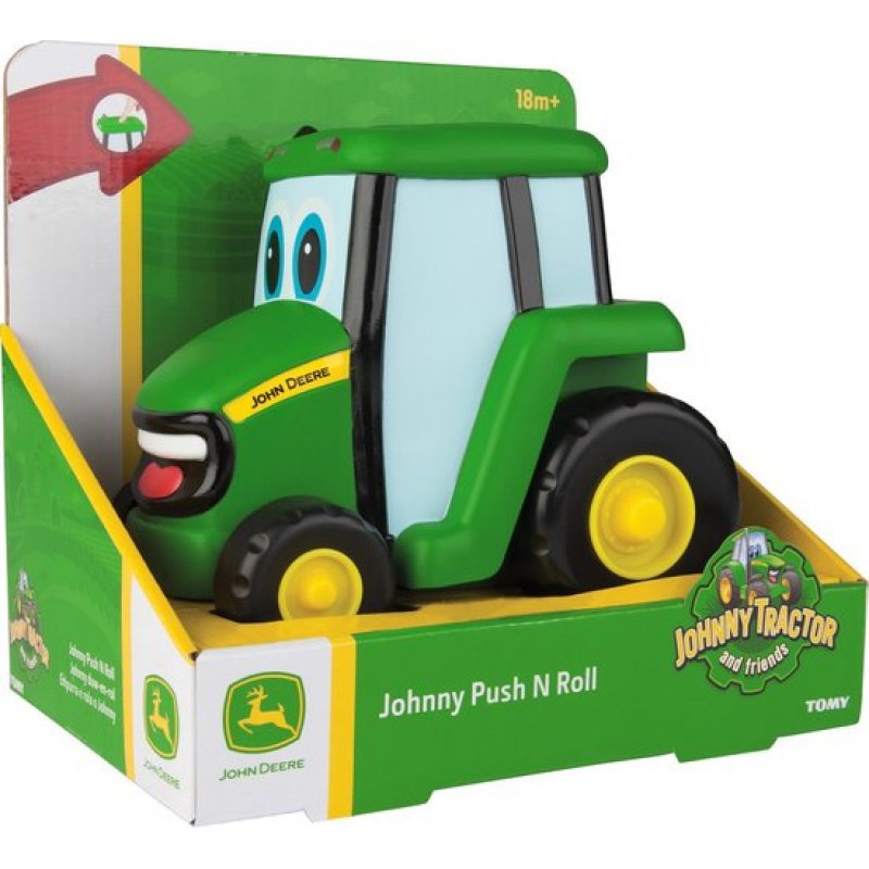 Tomy John Deere Johnny Push N Roll