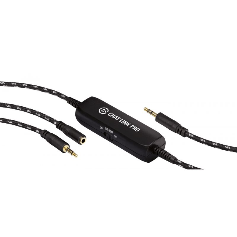 Elgato Chat Link Pro câble audio 2,5 m 3,5mm 2 x 3.5mm Noir