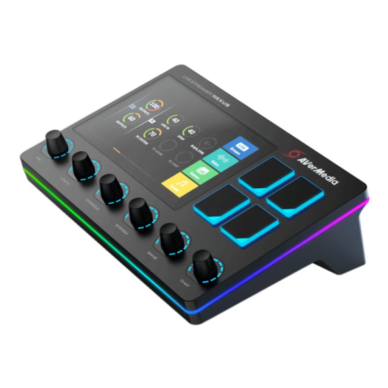 AVerMedia compatible Live Streamer NEXUS Audio-Mixer / Control Center