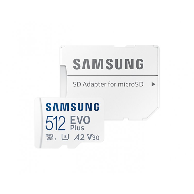 Samsung EVO Plus 512 GB MicroSDXC UHS-I Class 10