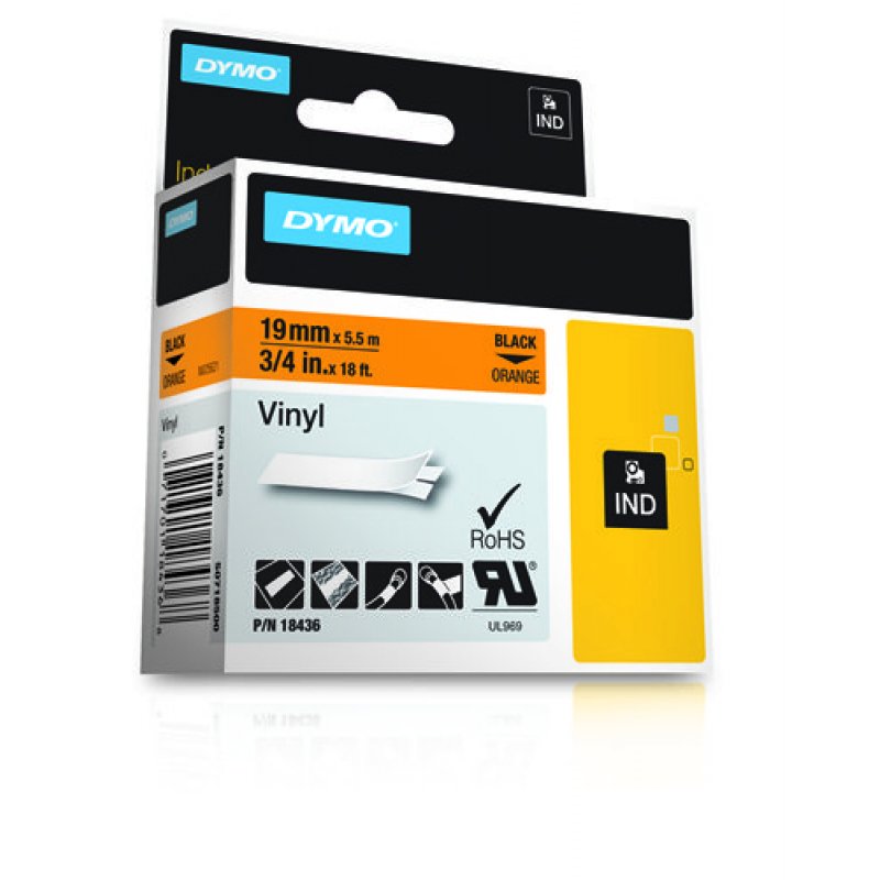 DYMO IND Vinyl Labels