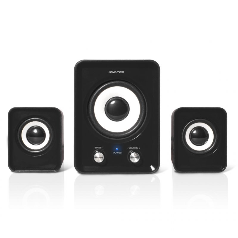 ADVANCE SoundPhonic 2.1 set d'enceintes 6 W Universel Noir 2.1 canaux 1,5 W