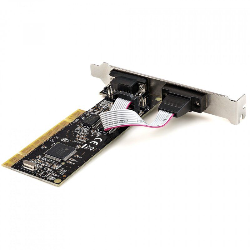 StarTech.com PCI Serial Parallel Combo Card with Dual Serial RS232 Ports (DB9) & 1x Parallel LPT Port (DB25) - PCI Combo