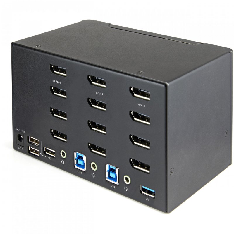 SWITCH KVM 2 PORTS DP 4K 60HZ ULTRA HD