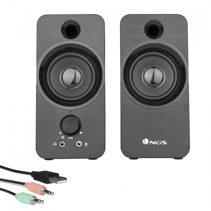 NGS SB350 loudspeaker Black Wireless 6 W