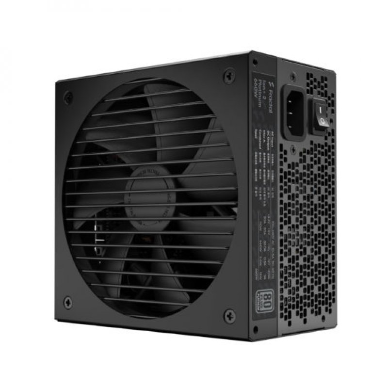 Fractal Design Ion+ 2 Platinum 660W unité d'alimentation d'énergie 20+4 pin ATX ATX Noir