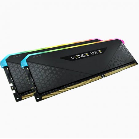 RAM Corsair compatible D4 3200 32GB C16 Vengeance RGB RS K2