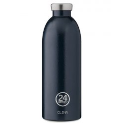 24 Bottles - Clima Bottle 0,85 L - Rustic Deep Blue (24B433)