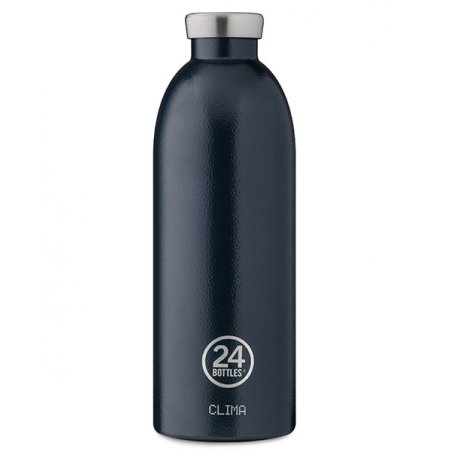 24 Bottles - Clima Bottle 0,85 L - Rustic Deep Blue (24B433)