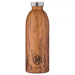24 Bottles - Clima Bottle 0,85 L - Sequoia Wood Print (24B437)