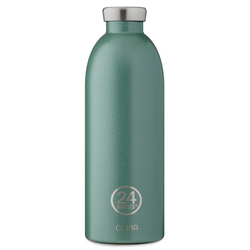 24 Bottles - Clima Bottle 0,85 L - Rustic Moss Green (24B432)
