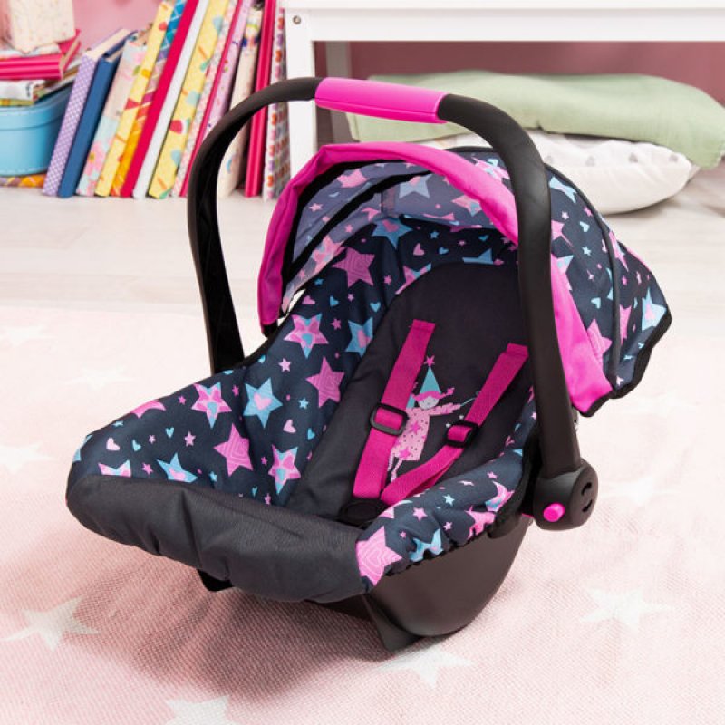 Bayer - Deluxe Car Seat for Dolls - Stars (67906AA)
