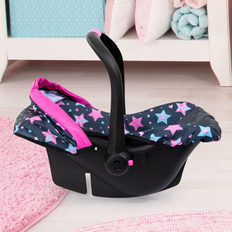Bayer - Deluxe Car Seat for Dolls - Stars (67906AA)